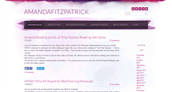 Desktop Screenshot of amandafitzpatrick.com