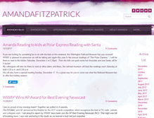 Tablet Screenshot of amandafitzpatrick.com
